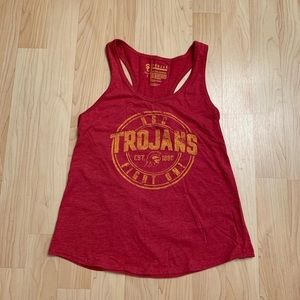 USC Trojans racerback tank